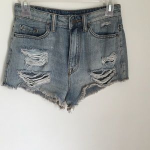 BDG high rise dree cheeky shorts
