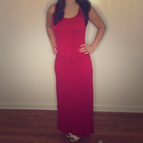 Red dress