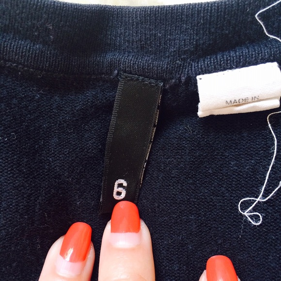 Classic Black Cardigan with Front Pockets! - Picture 4 of 5