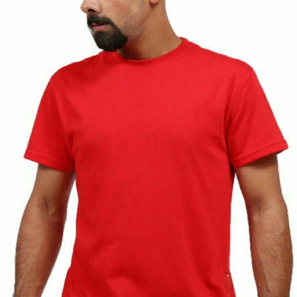 Round neck zipper tshirt summer style(new)