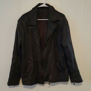 Leather jacket
