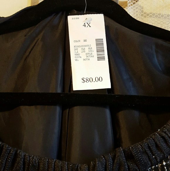 plus size blazer NWT 4x (26w/28w) - Picture 3 of 3