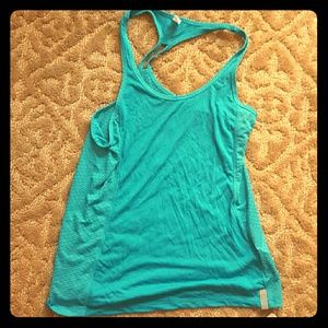 Under Armour racer back heat gear tank top