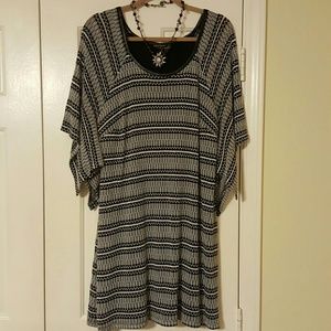 Black & white tunic/dress - MUST SELL BY 8/31/16