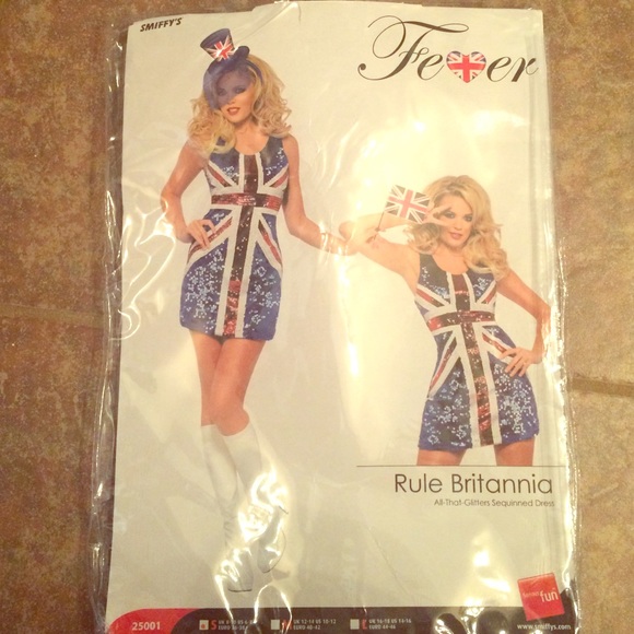 All that glitters sequined Union Jack dress