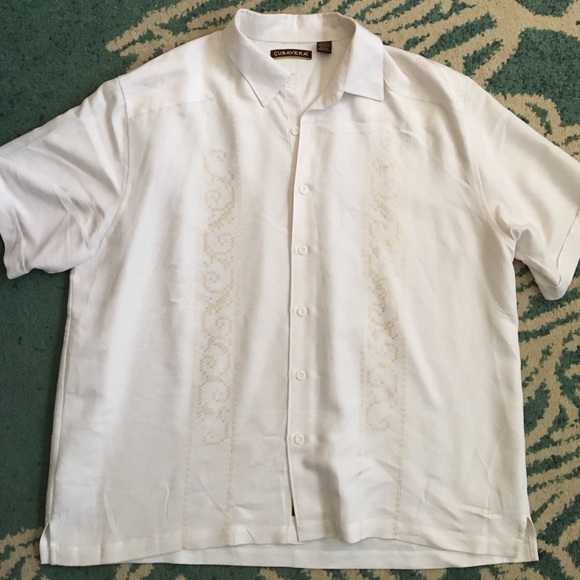 Cubavera Men's Dress Shirt  XXL
