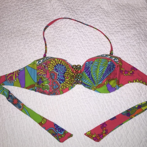 Trina Turk convertible bathing suit top 👙