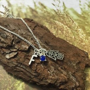 Personalized silver color necklace