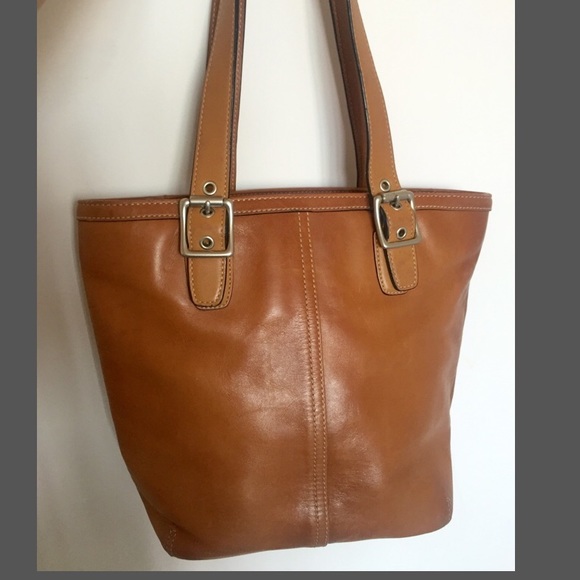SOLD🚩Vintage Coach leather bag