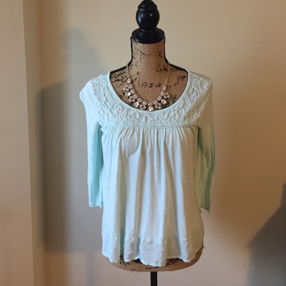 Lauren conrad Tops - Blue blouse