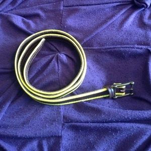 Anthropologie Two tone belt