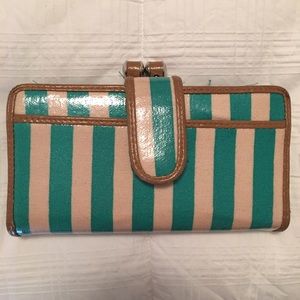 Striped wallet