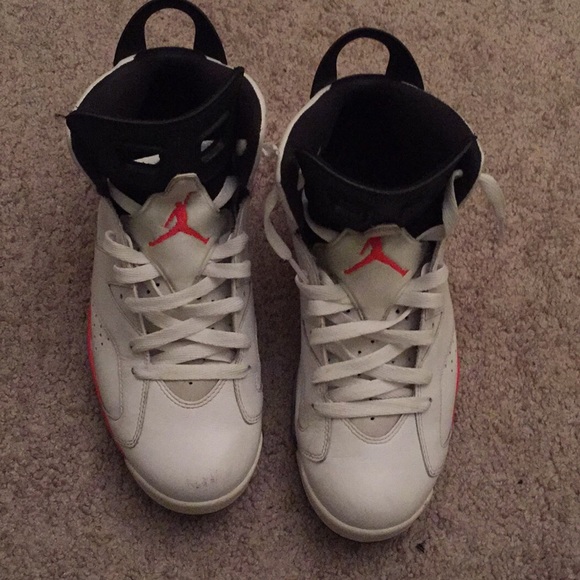 Retro 6s white infrared 8/10