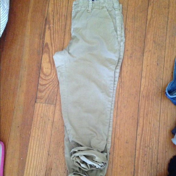 Khaki chinos