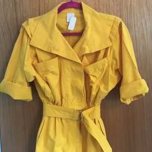 yellow mechanic jumpsuit