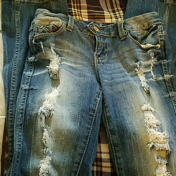 Amethyst bootcut jeans