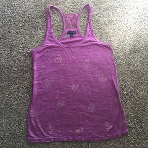 Racer back tank top