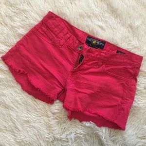 Lucky Brand Riley Shorts Hot Pink