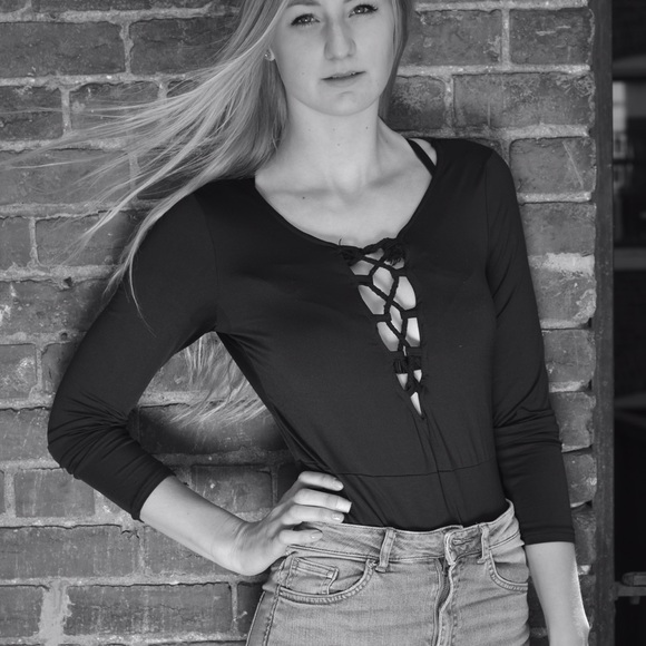 Black body suit