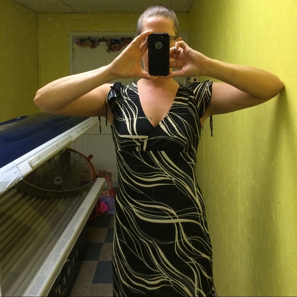 Black and Tan summer dress