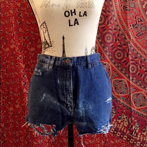 Ralph Lauren denim high waist shorts