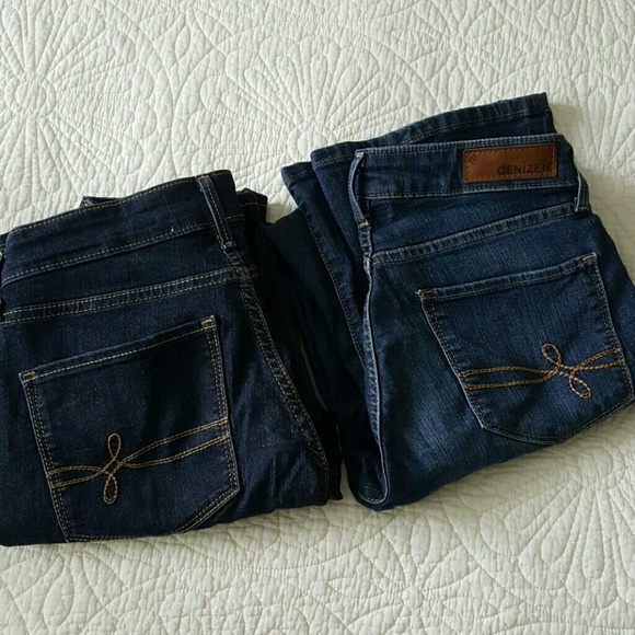 2 pair of Denizen Bootcut Jean's by Levi