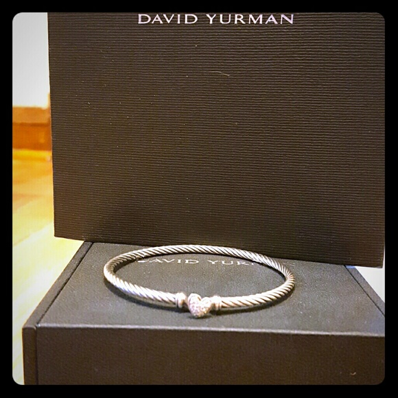 David Yurman Cable Heart Bracelet