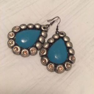 Giddy Up Glamour clay earrings