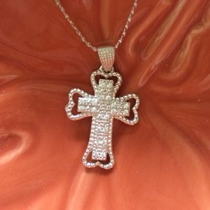 Sterling Silver Cross Necklace