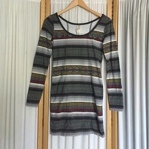 Long Sleeve Body Con Dress