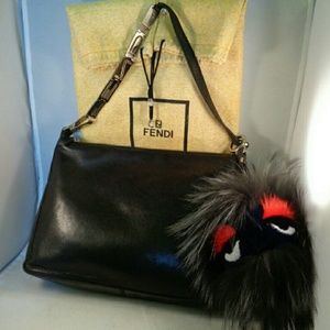 FENDI:Leather bag w/Dust Bag-(NOTbug)🚨discount today ONLY!