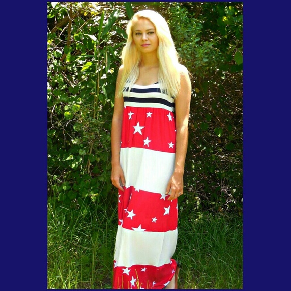 Stars and Stripes Summer Holiday Maxi