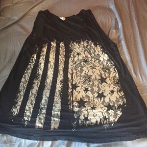 Vanity tank top size Xl