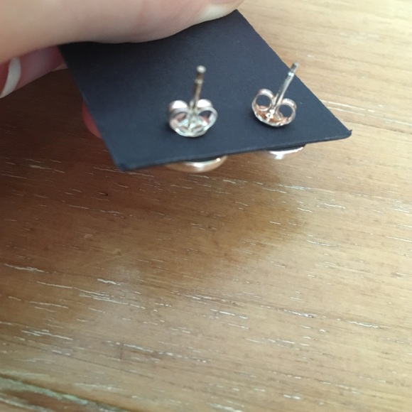 Minor Sterling Silver 'E' Earrings - image 2