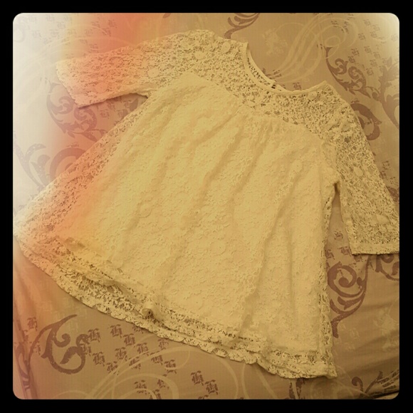 White Baby Doll Blouse