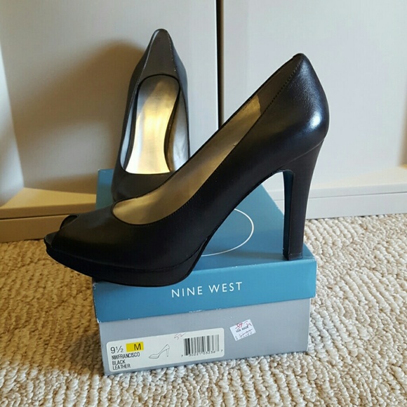 Nine West Peep Toe Heels