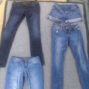 Delia's jeans all size 00