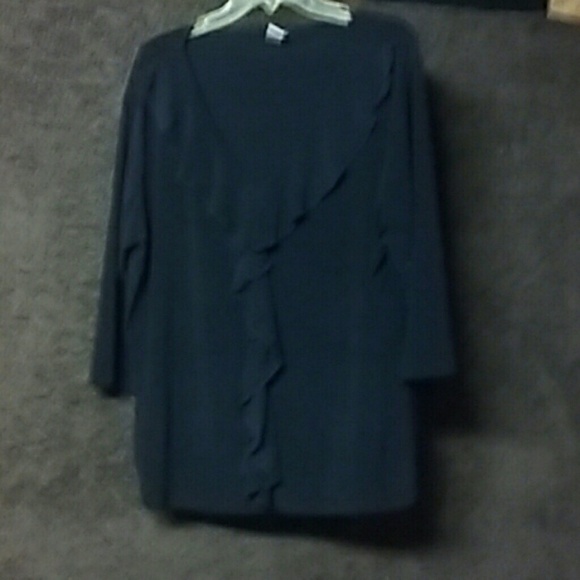 JTB WOMAN SIZE 3X black blouse