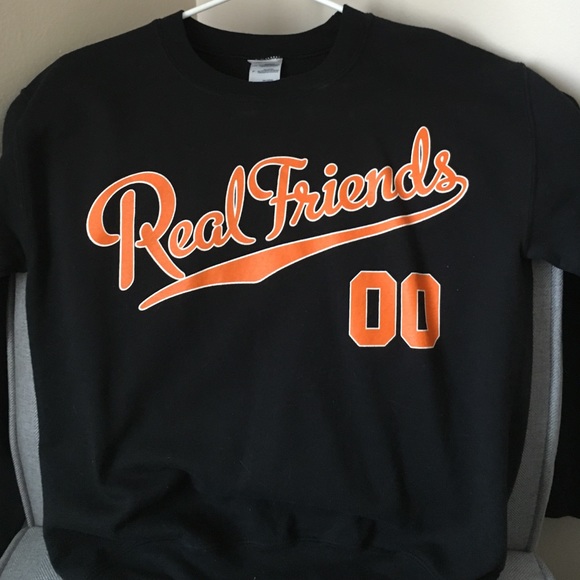 Real friends crew neck