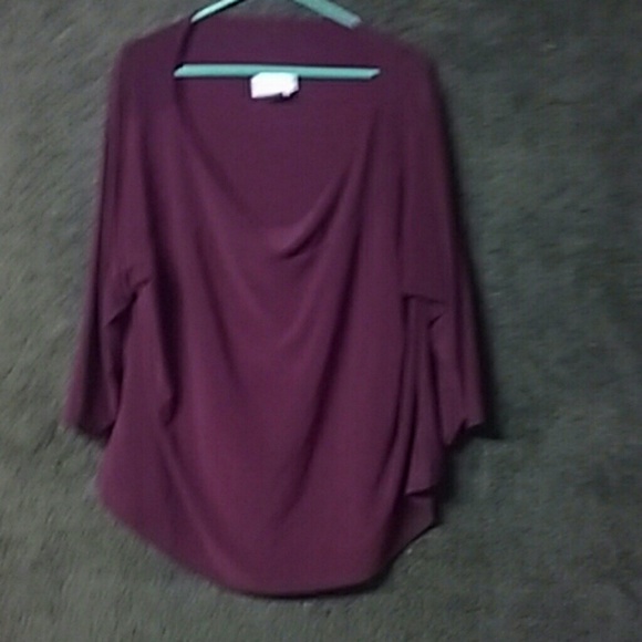RED WORTHINGTON WOMAN BLOUSE IN 3X