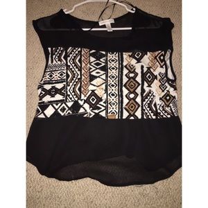 Lightweight printed top