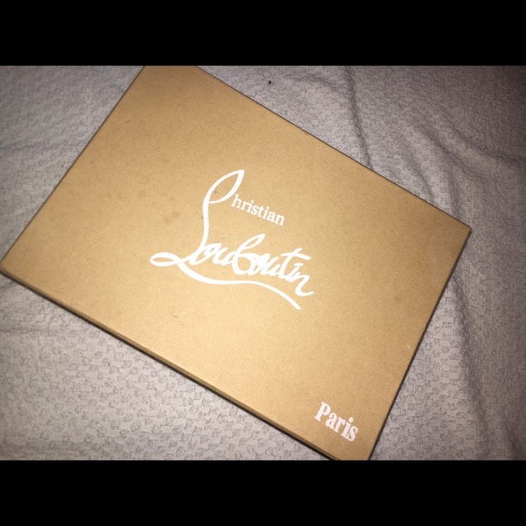 Christian louboutin sneakers size MENS 39 .