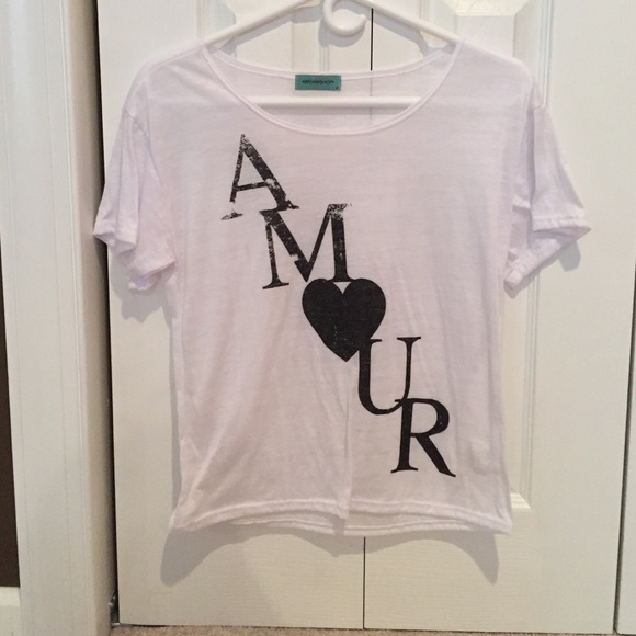 Amour boxy soft tee