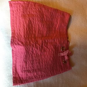 Lilly Pulitzer skirt with shorts underneath!