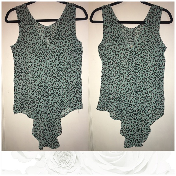 Iris-Animal Print Tank