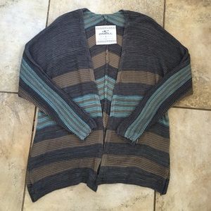 O'neill striped cardigan