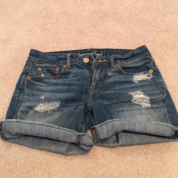 American Eagle Frayed Shorts