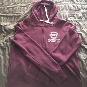 Victoria's Secret PINK Quarter Zip Hoodie