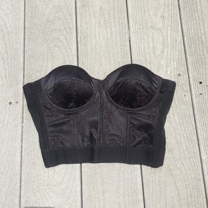 NWOT Black Lace Corset