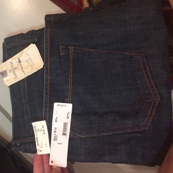 Earnest Sewn jeans specially designed for Lacoste - Picture 1 of 2